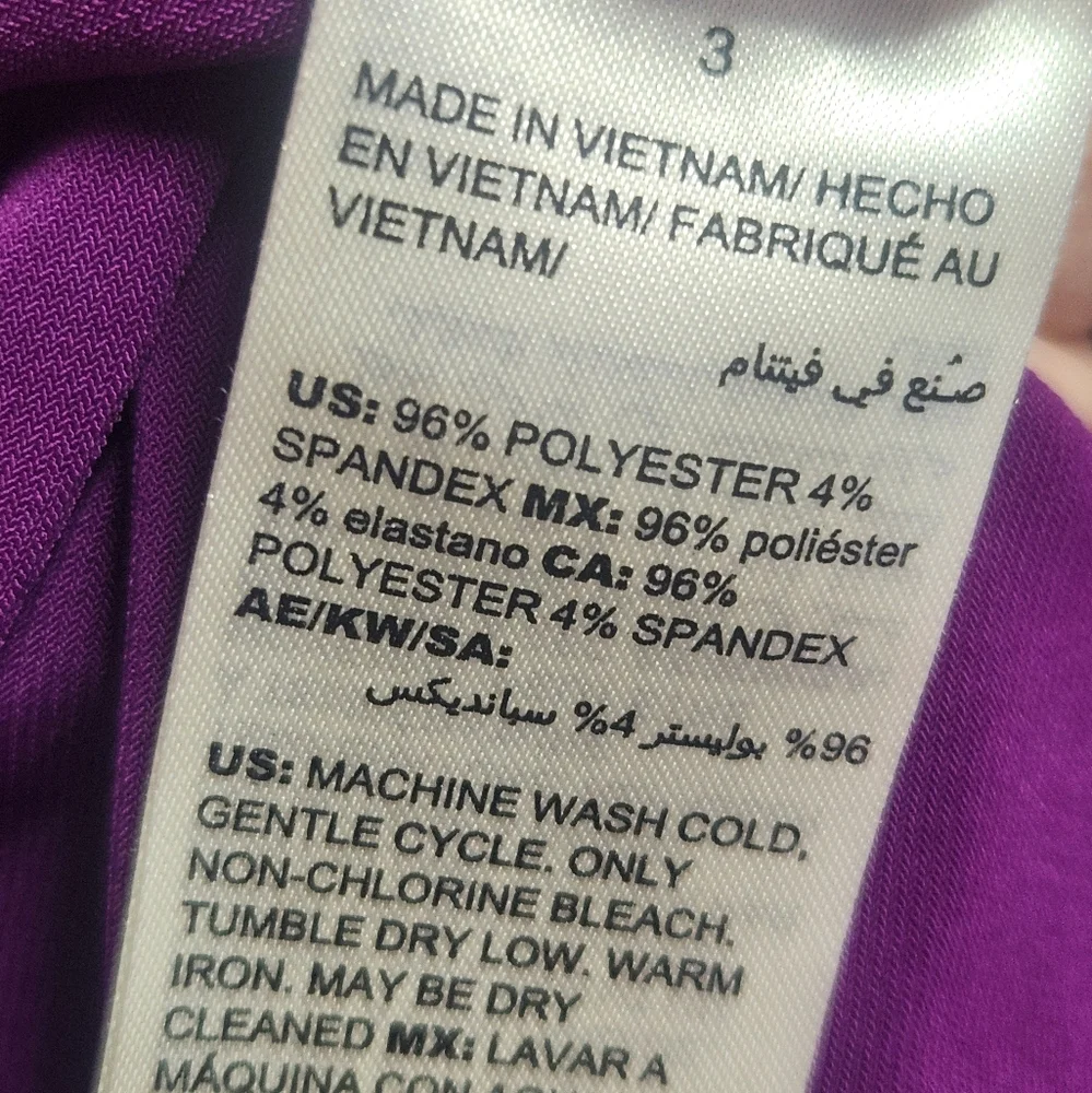 Nwt Chico's Sleeveless Midi Dress Size 3 (X-large) - Picture 6 of 6